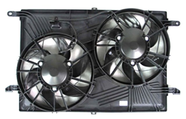 2007-2016 GMC Acadia Dual Radiator and Condenser Fan Assembly (APDI)
