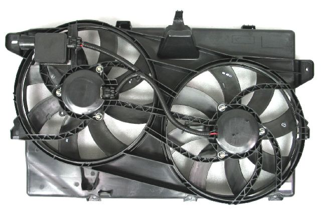 2007-2013 Lincoln MKX Dual Radiator and Condenser Fan Assembly (APDI)