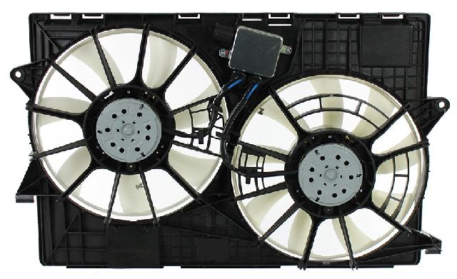 2014-2020 Jeep Cherokee Dual Radiator and Condenser Fan Assembly (APDI)