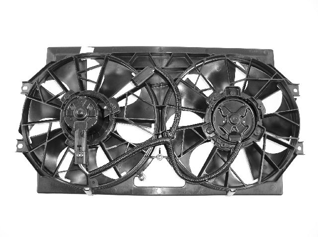 1995-2000 Dodge Stratus Dual Radiator and Condenser Fan Assembly (APDI)