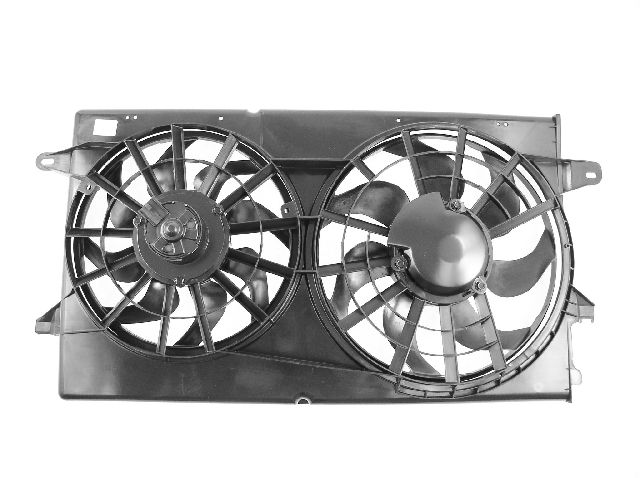 1995-1998 Ford Windstar Dual Radiator and Condenser Fan Assembly (APDI)