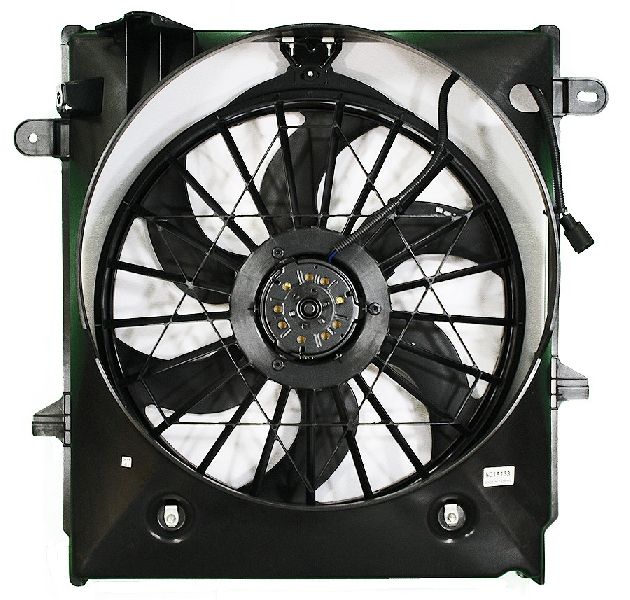 2001-2011 Ford Ranger Dual Radiator and Condenser Fan Assembly (APDI)
