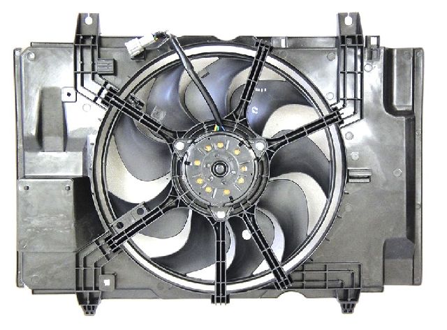 2009-2010 Nissan Cube Dual Radiator and Condenser Fan Assembly (APDI)