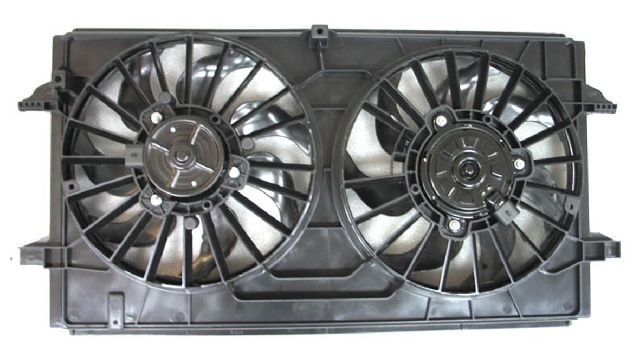 2006-2010 Pontiac G6 Dual Radiator and Condenser Fan Assembly (APDI)