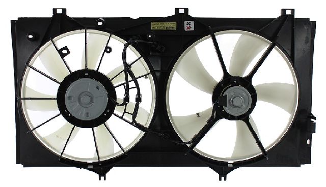 2007-2011 Lexus ES350 Dual Radiator and Condenser Fan Assembly (APDI)