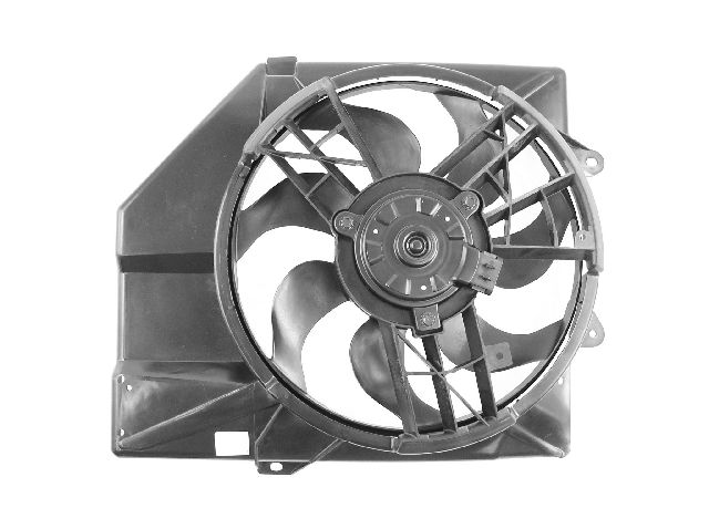 1993-1996 Mercury Tracer Dual Radiator and Condenser Fan Assembly (APDI)
