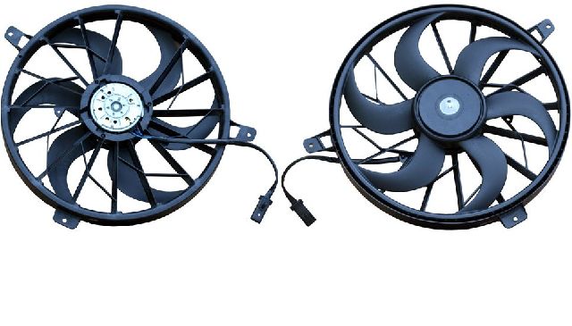 2004 Jeep Grand Cherokee Dual Radiator and Condenser Fan Assembly (APDI)