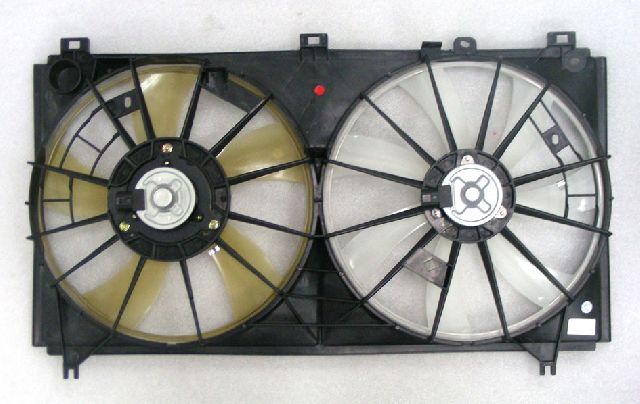 2006-2011 Lexus IS250 Dual Radiator and Condenser Fan Assembly (APDI)