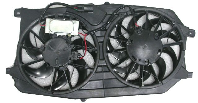 2005-2007 Ford Freestyle Dual Radiator and Condenser Fan Assembly (APDI)
