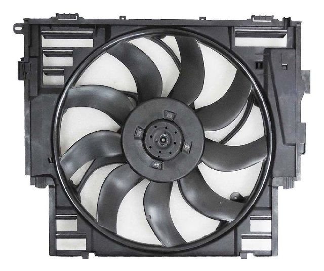 2012-2015 BMW 528i Dual Radiator and Condenser Fan Assembly (APDI)
