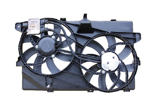 2009-2011 Lincoln MKX Dual Radiator and Condenser Fan Assembly (APDI)