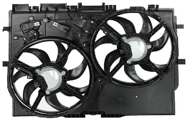 2014-2019 Ram ProMaster 3500 Dual Radiator and Condenser Fan Assembly (APDI)