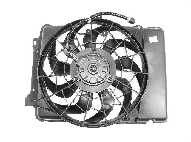 1988-1994 Lincoln Continental Dual Radiator and Condenser Fan Assembly (APDI)