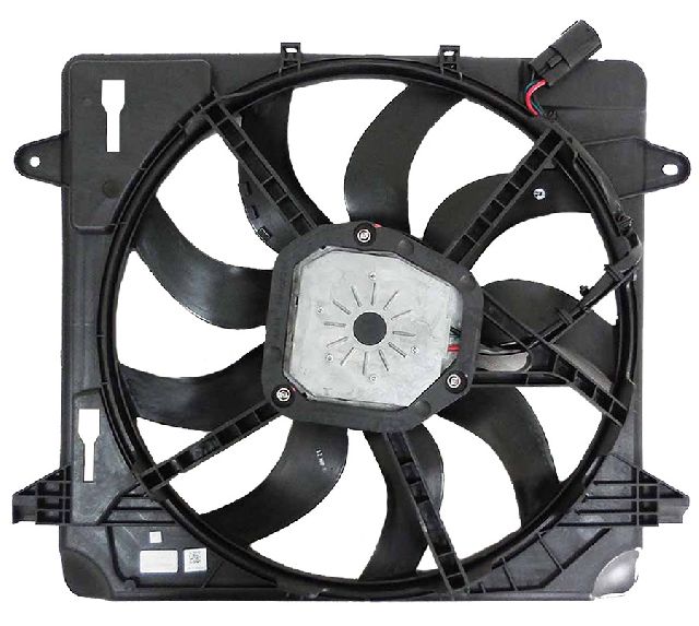 2012-2017 Jeep Wrangler Engine Cooling Fan Assembly (APDI)