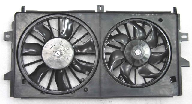 2006-2007 Chevrolet Monte Carlo Dual Radiator and Condenser Fan Assembly (APDI)