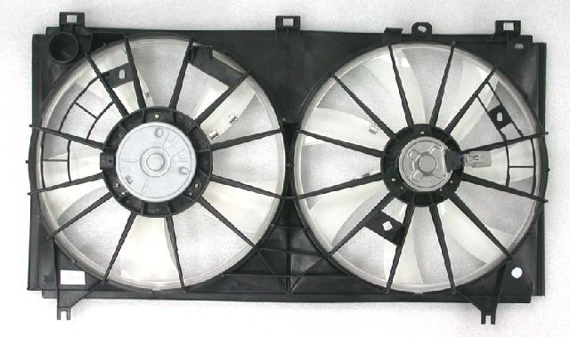 2006-2011 Lexus IS350 Dual Radiator and Condenser Fan Assembly (APDI)