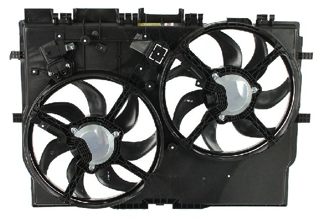 2014-2019 Ram ProMaster 3500 Dual Radiator and Condenser Fan Assembly (APDI)