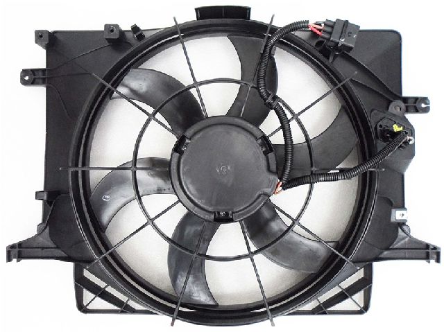 2010-2012 Hyundai Genesis Coupe Engine Cooling Fan Assembly (APDI)