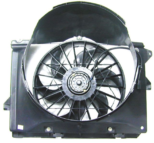 1990-1997 Lincoln Town Car Dual Radiator and Condenser Fan Assembly (APDI)