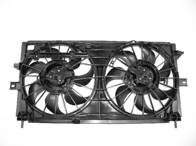 2000-2003 Chevrolet Monte Carlo Dual Radiator and Condenser Fan Assembly (APDI)