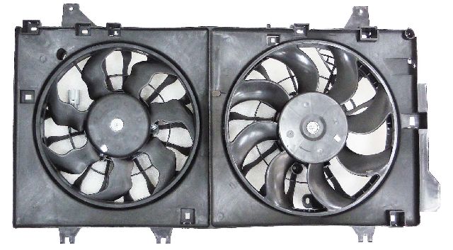 2014-2018 Mazda 3 Dual Radiator and Condenser Fan Assembly (APDI)