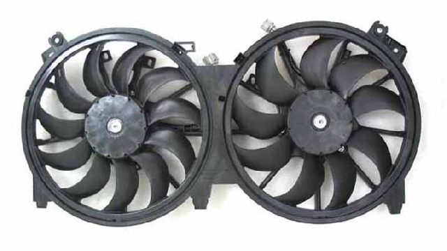 2009-2016 Nissan Maxima Dual Radiator and Condenser Fan Assembly (APDI)