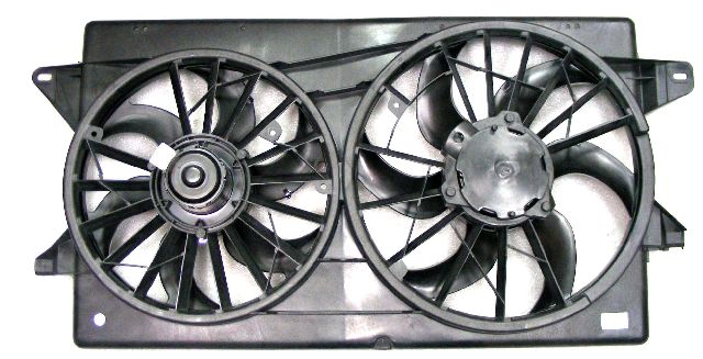 2004-2006 Ford Freestar Dual Radiator and Condenser Fan Assembly (APDI)