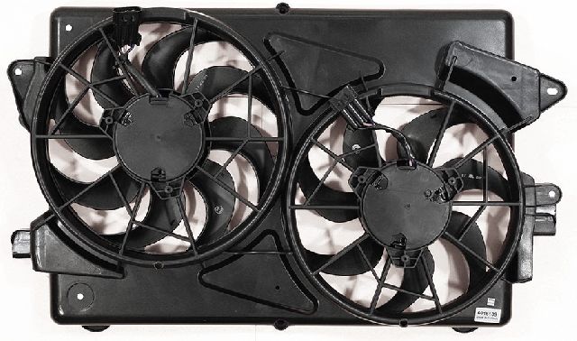 2005 Chevrolet Equinox Dual Radiator and Condenser Fan Assembly (APDI)