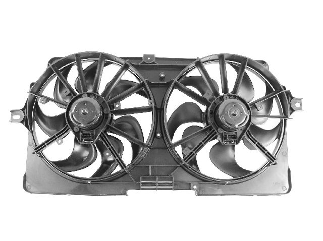 1999 Buick Century Dual Radiator and Condenser Fan Assembly (APDI)