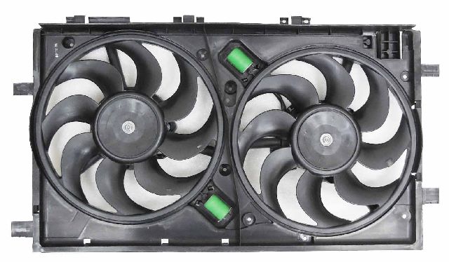 2011-2013 Buick Regal Dual Radiator and Condenser Fan Assembly (APDI)