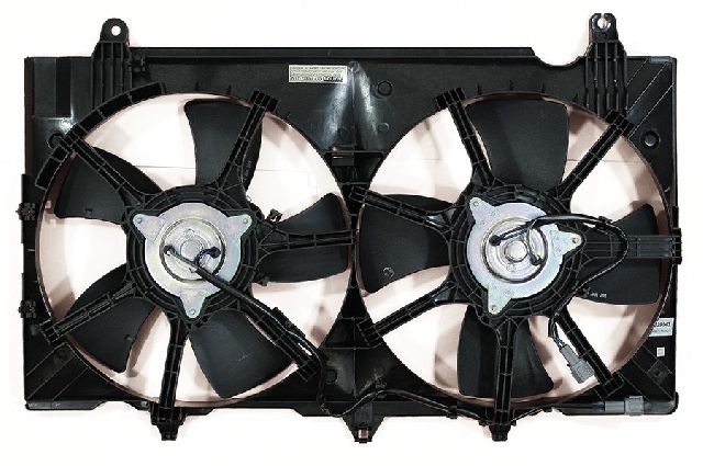 2007-2008 Nissan 350Z Dual Radiator and Condenser Fan Assembly (APDI)
