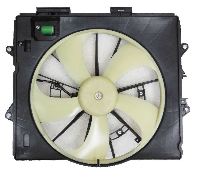 2009-2011 Cadillac STS Dual Radiator and Condenser Fan Assembly (APDI)