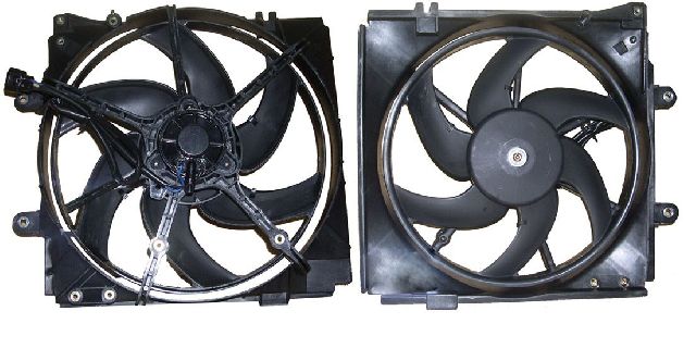 1998-1999 Mazda 626 Engine Cooling Fan Assembly (APDI)