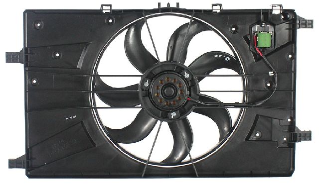 2016-2019 Buick Cascada Dual Radiator and Condenser Fan Assembly (APDI)
