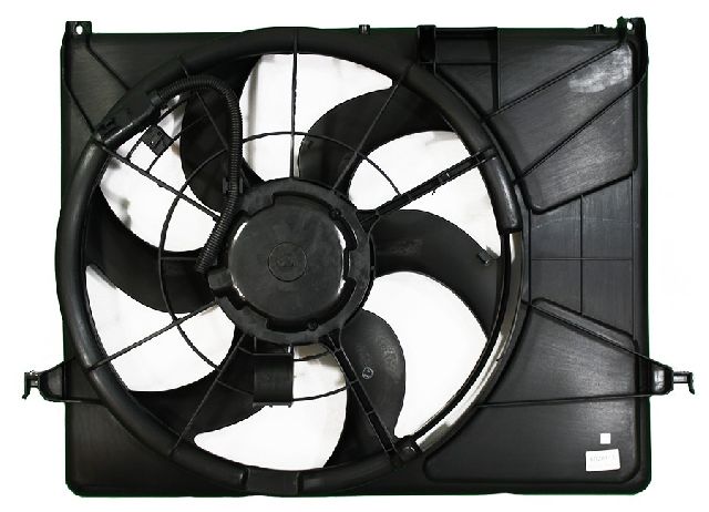 2006-2010 Hyundai Sonata Dual Radiator and Condenser Fan Assembly (APDI)