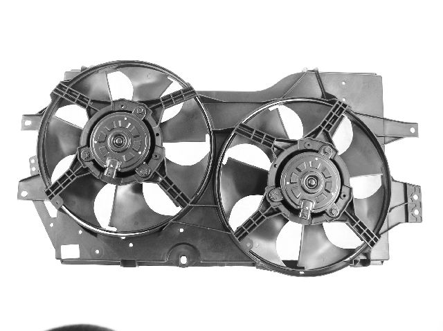 1996-2000 Dodge Caravan Dual Radiator and Condenser Fan Assembly (APDI)