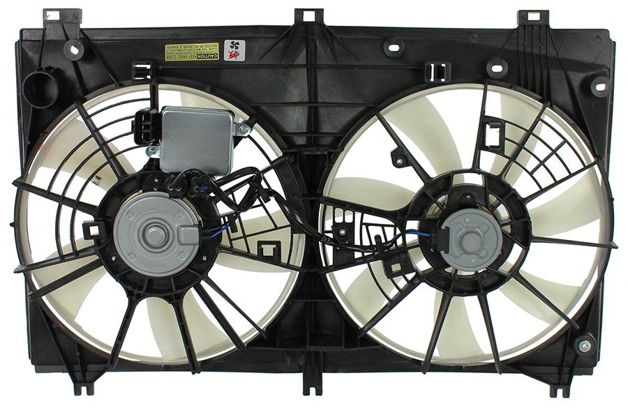 2020, 2019, 2018, 2017, 2016 Lexus GS350 Dual Radiator and Condenser Fan Assembly