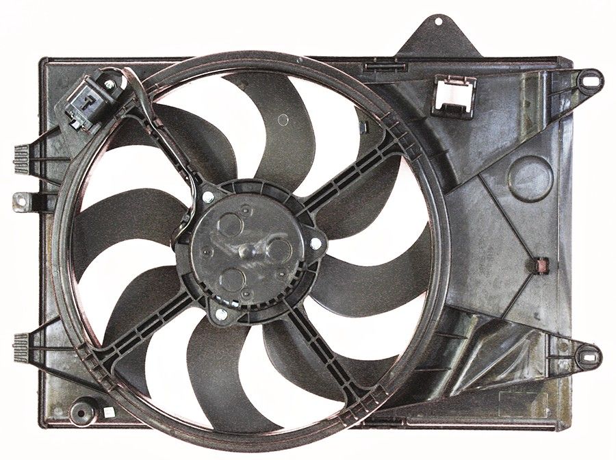 2018, 2017, 2016, 2015, 2014, 2013, 2012 Chevrolet Sonic Dual Radiator and Condenser Fan Assembly
