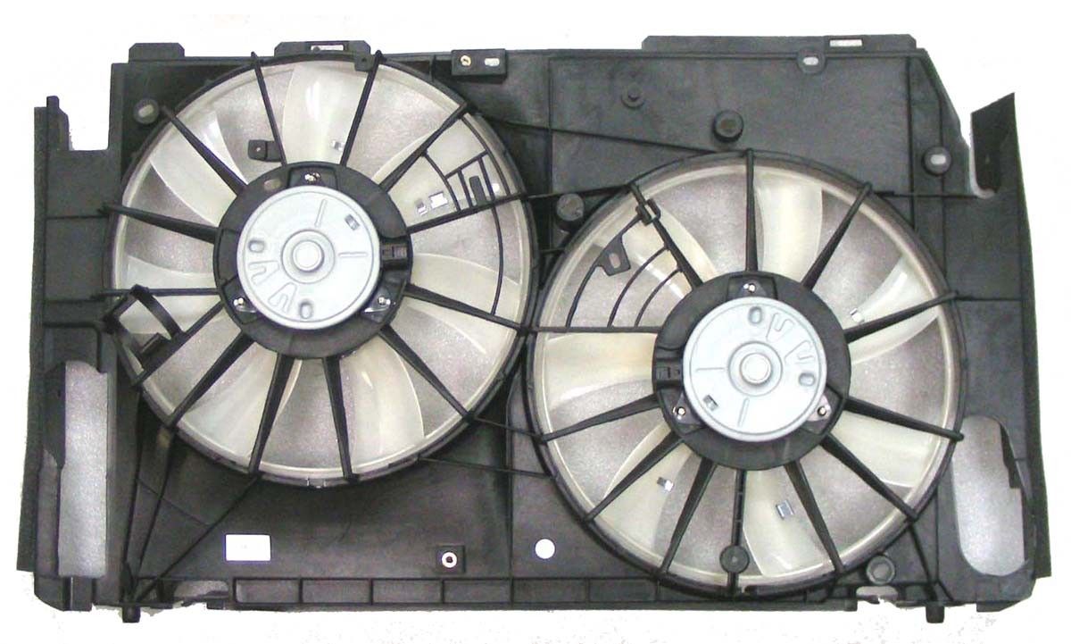2011, 2010, 2009, 2008, 2007, 2006 Toyota RAV4 Dual Radiator and Condenser Fan Assembly