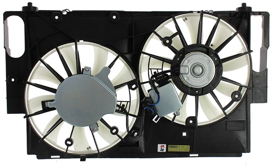 2018, 2017, 2016 Toyota RAV4 Dual Radiator and Condenser Fan Assembly