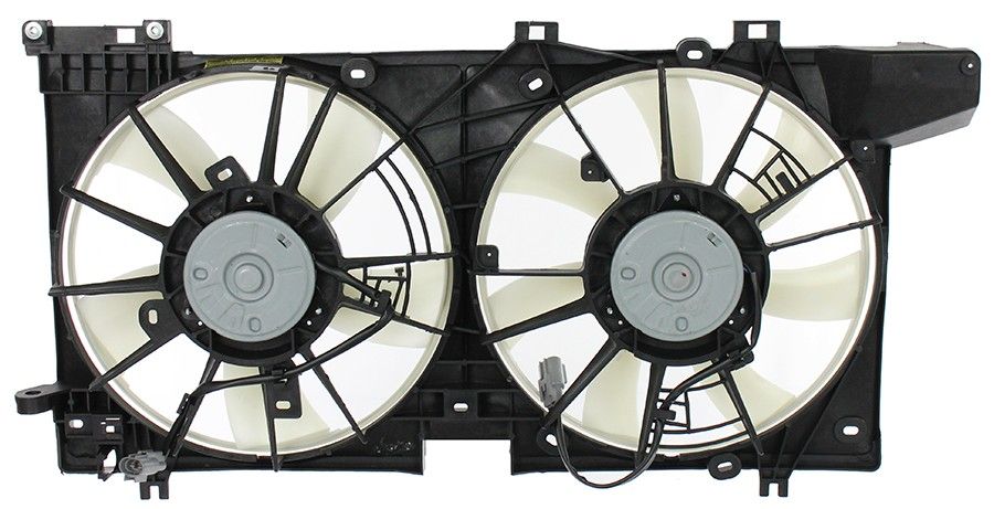 2019, 2018, 2017, 2016, 2015 Subaru Outback Dual Radiator and Condenser Fan Assembly