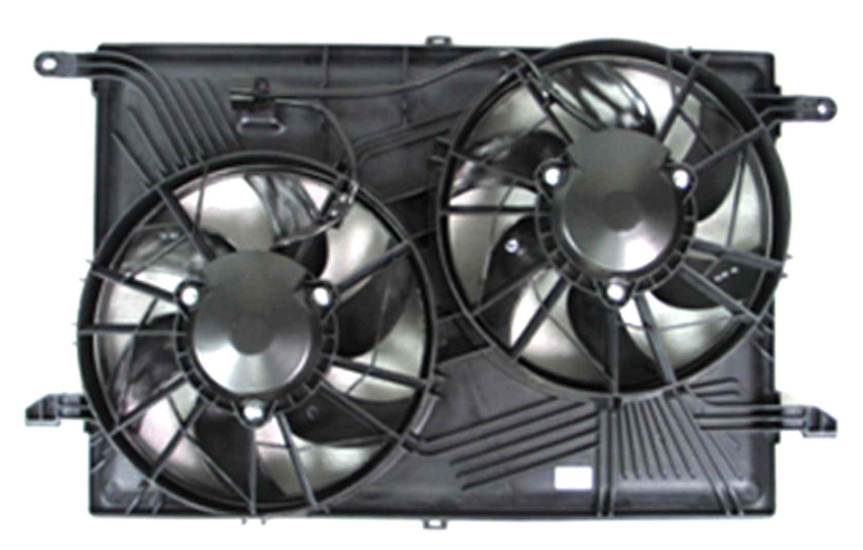 2016, 2015, 2014, 2013, 2012, 2011, 2010, 2009, 2008, 2007 GMC Acadia Dual Radiator and Condenser Fan Assembly