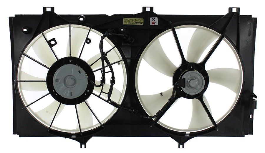 2011, 2010, 2009, 2008, 2007 Lexus ES350 Dual Radiator and Condenser Fan Assembly