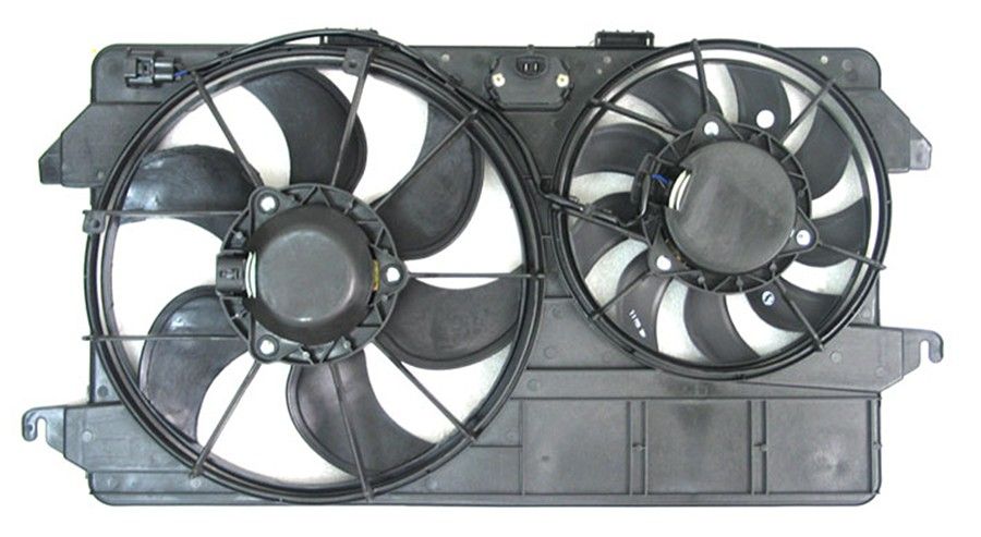 2013, 2012, 2011, 2010 Ford Transit Connect Connect Dual Radiator and Condenser Fan Assembly