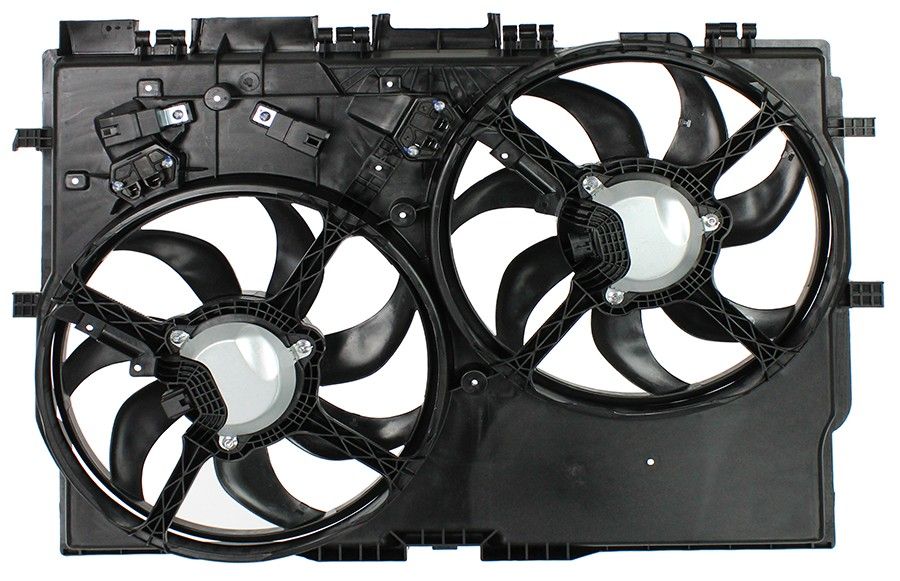 2019, 2018, 2017, 2016, 2015, 2014 Ram ProMaster 2500 1500 Dual Radiator and Condenser Fan Assembly