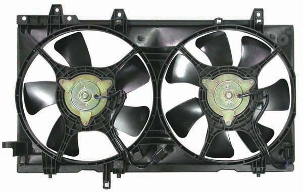 2008, 2007, 2006, 2005, 2004, 2003 Subaru Forester Dual Radiator and Condenser Fan Assembly