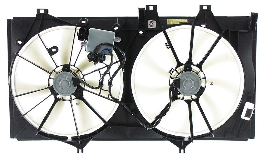 2017, 2016, 2015, 2014, 2013 Lexus ES350 Dual Radiator and Condenser Fan Assembly