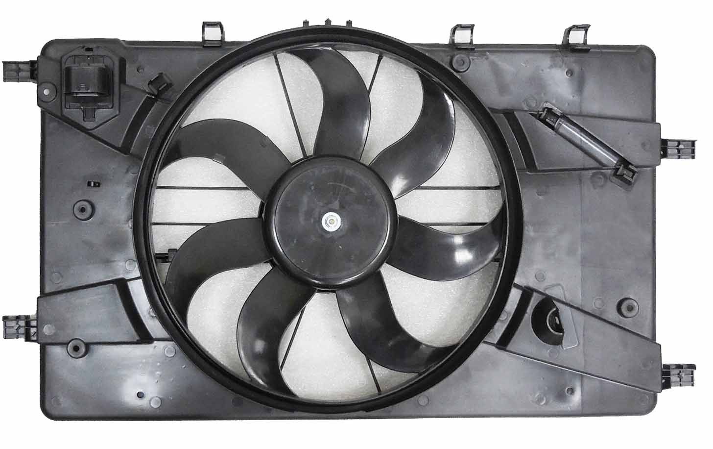 2017, 2016, 2015, 2014, 2013, 2012 Buick Verano Dual Radiator and Condenser Fan Assembly