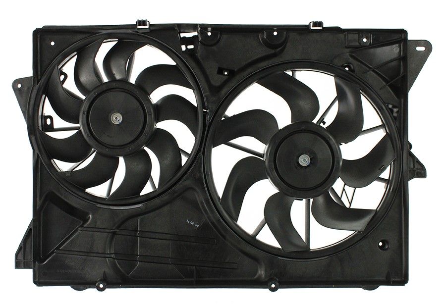 2019, 2018, 2017, 2016, 2015, 2014, 2013 Ford Explorer Dual Radiator and Condenser Fan Assembly
