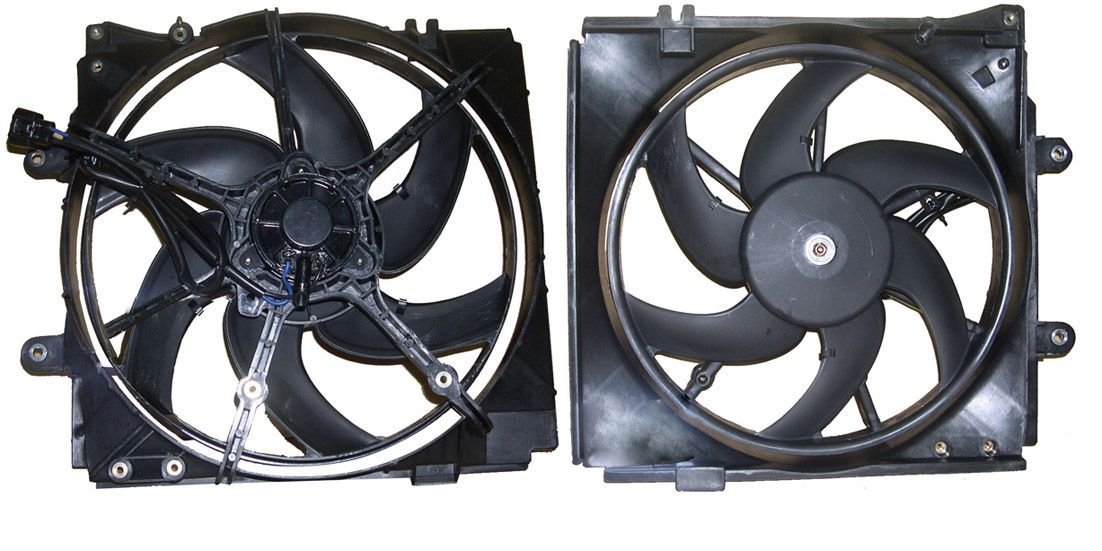 1999, 1998 Mazda 626 Engine Cooling Fan Assembly
